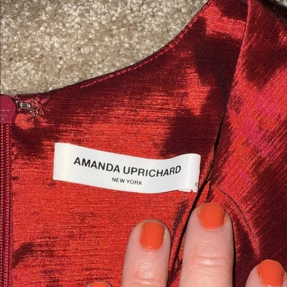 Amanda Uprichard Ruby Neveah Puff Sleeve Blouse XS. B8 - Picture 4 of 9